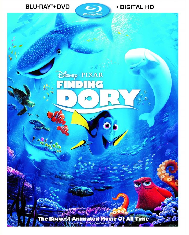 Finding Dory comes home on Oct 25th digitally and Nov 6 on Blu-Ray