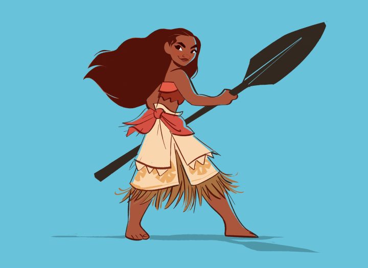 MOANA visual development. Artist: Bill Schwab, MOANA Art Director, Characters.