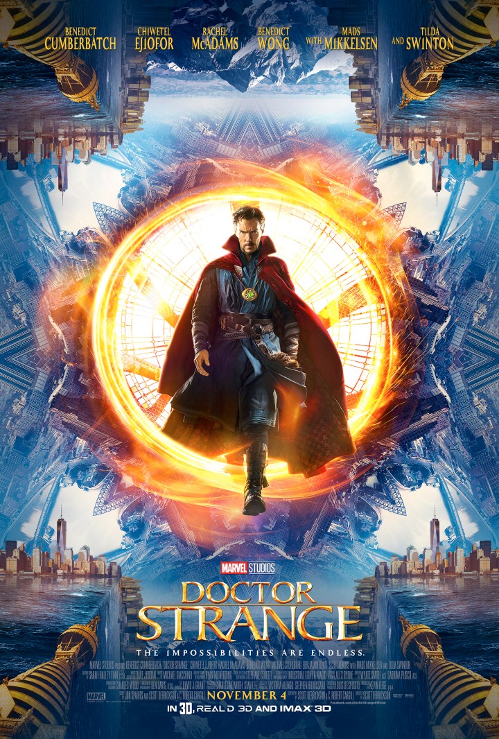Doctor Strange opens in theaters nationwide today November 4th