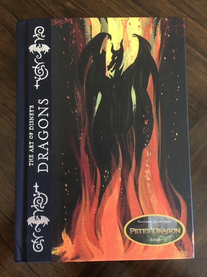 Disney Dragons features a fearsome image of Maleficent in all her black dragon glory on the cover