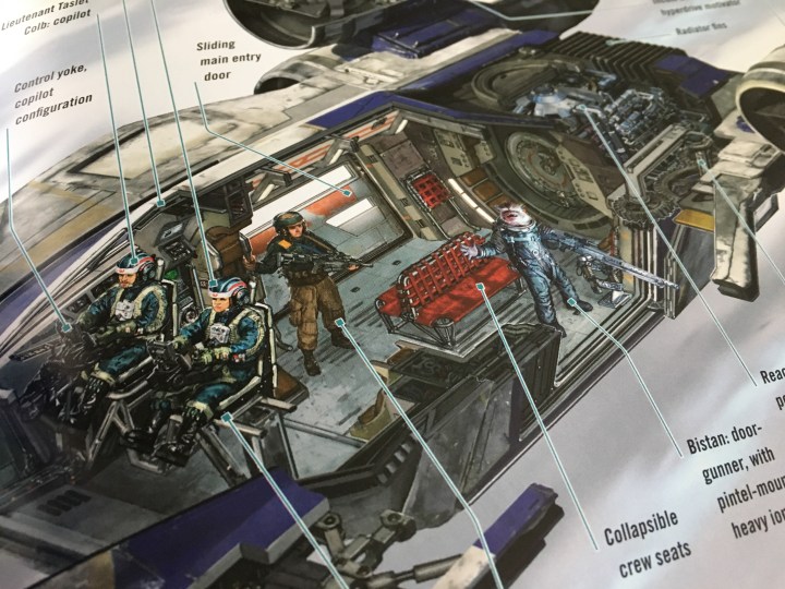 Great cross-section images of new ships like the U-Wing