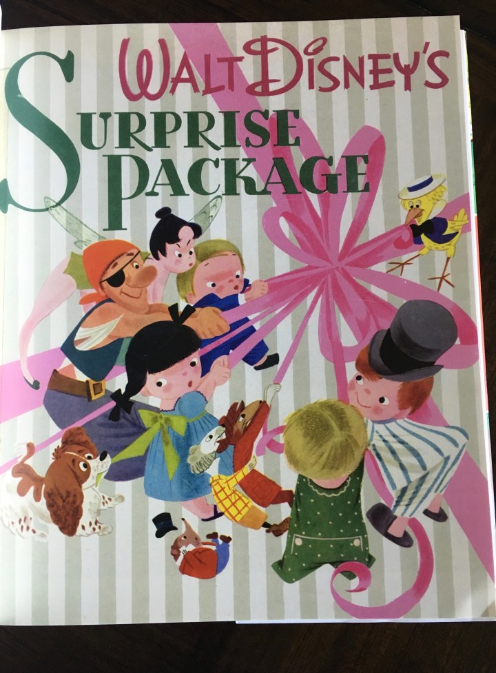 Mary Blair did the cover artwork for the first official Disney Golden Book - Walt Disney's Surprise Package featuring rare pre-production art including a Hans Christian Andersen film that was never made