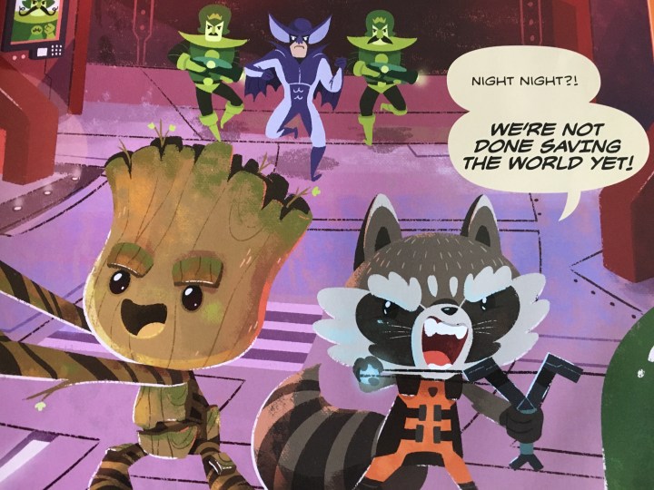 Rocket is NOT ready for bed!